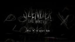 Slender: The Arrival Title Screen